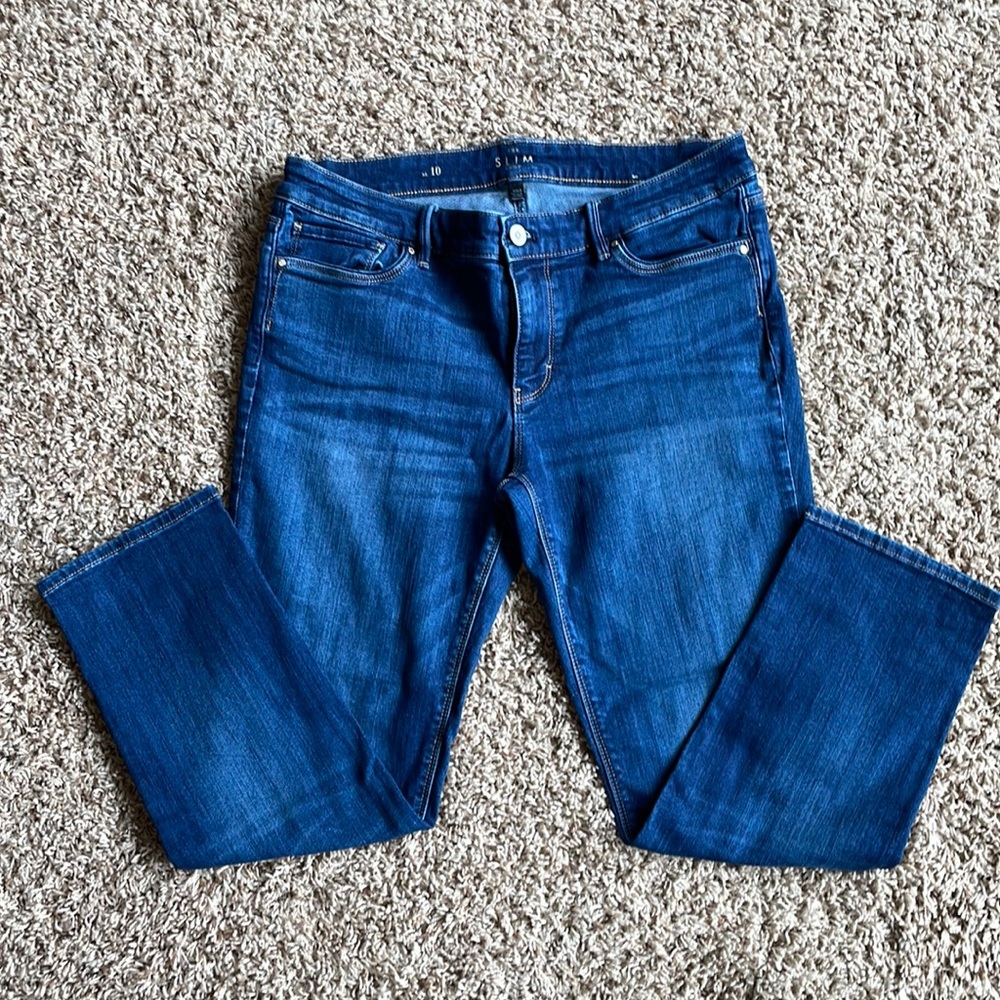 White House Black Market Cropped Jeans - The Slim Crop